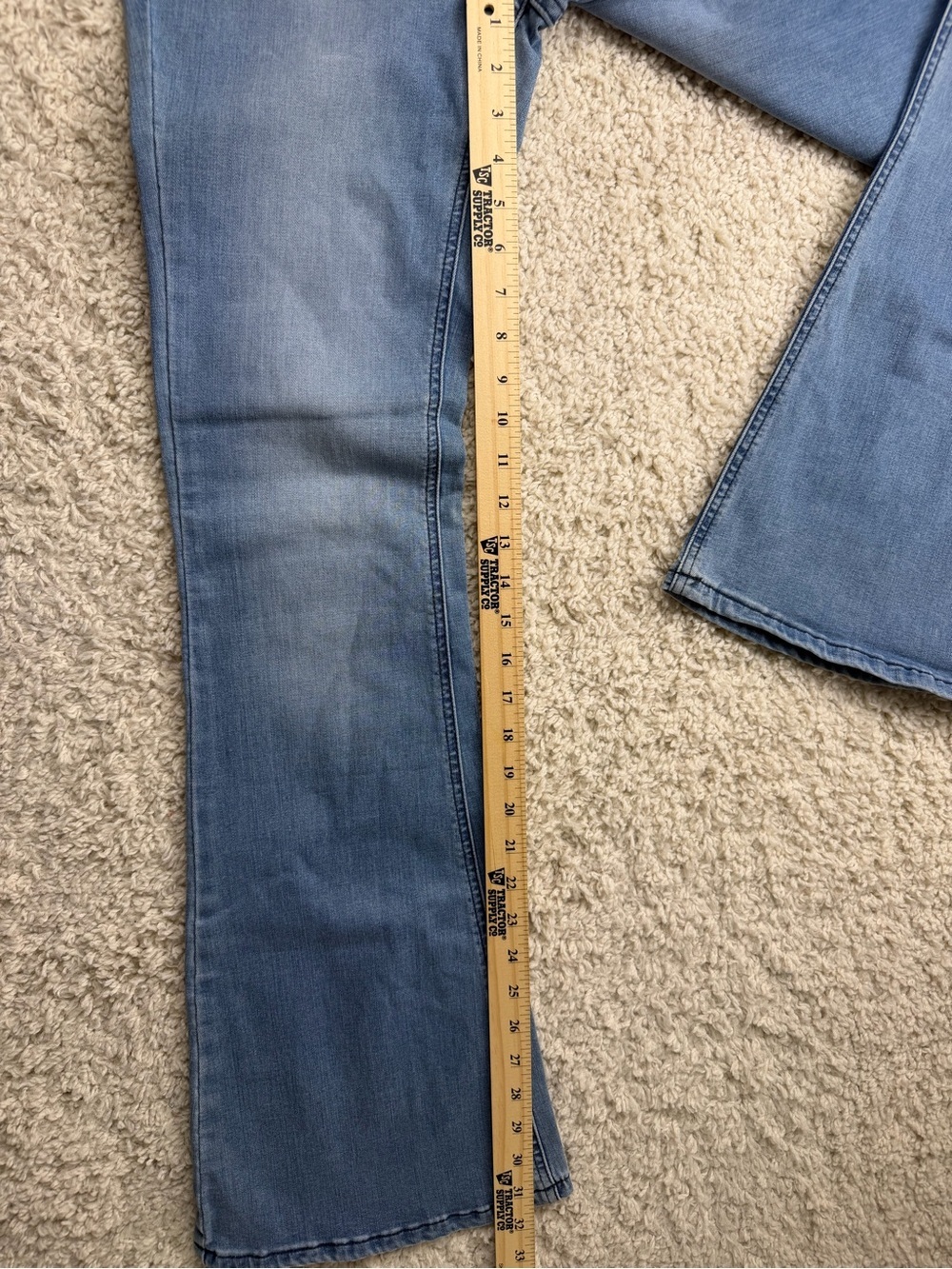 KanCan Sz 5 Light Blue Mid Rise Flare Jeans NWT - Picture 7 of 8